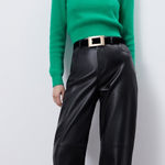 ZARA  High Collar Knit Sweater Photo 0