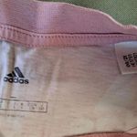 Adidas  Pink‎ Tee with Logos Throughout Photo 2