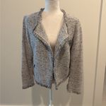 Nic+Zoe Petite Fringe Knit Mix Jacket Sz MP Photo 2