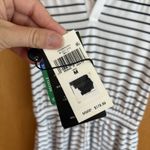 Ralph Lauren NEW  RLX Airflow SS Polo Dress White Navy‎ Stripes Drawstring Med Photo 4