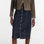 Ralph Lauren NWT Polo Denim & Supply button down denim cowgirl skirt, size 29 Photo 3