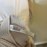 Anthropologie  Daily Practice Cowl Neck Midi Dress Cream Sweater Dress Size XS Photo 12