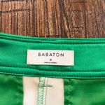 Babaton Aritzia  Command Cropped Vegan Leather Pant Size 4 In Gloss Green Photo 8