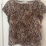 Jones New York FINAL MARKDOWN Ladies  animal print tee extra large Photo 0