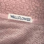 Wild Flower WallFlower Dusty Rose Pink Sherpa Teddy Pullover Sweater Medium Photo 1