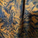 ALLSAINTS NWT Penny Grizedale Cat Print Silk Blouse Copper Black Size 0 | XS NEW Photo 11