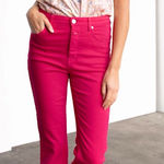 NWT CLOSED Denim Brand Hi Sun Jean in Raspberry Pink size 24! Photo 0