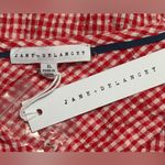 Jane and Delancey  Red Gingham Button-Up Top Size XL‎ NWT Photo 2