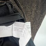 Mango MNG Metallic Gold Black Long Sleeve Mini Dress Size XS EUC W2572 Photo 8