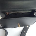 VALENTINO ORLANDI ITALY Black Quilted CROSSBODY SHOULDER BAG CLUTCH NEW Photo 9