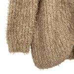 Kensie Fuzzy Cardigan Sweater Eyelash Open Front Medium Photo 5