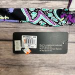 Skye Aqualina Floral Paisley Triangle Halter Bikini Top NWT Small Purple Teal Black Photo 9