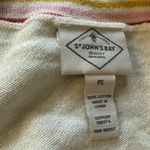 st. john's bay New  Long Sleeve Button Up Striped Cardigan Sweater Petite Small Photo 3
