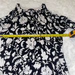 Inc international  Concepts Cold-Shoulder Black White Floral top Sweater large Photo 7