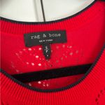 Rag and Bone  Red Merino Wool Sleeveless Dress size small Photo 3