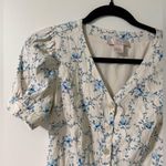 Rachel Parcell  Linen Floral Dress Size XS Photo 2