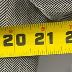 Jones New York  Blazer Suit Jacket Size 14 Grey  Black herringbone tweed Lined Photo 6