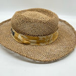 Panama Jack  Straw Hat Yellow Ribbon  One Size Photo 1
