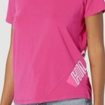 Tommy Hilfiger Pink Short Sleeve Boxy Tee Photo 0