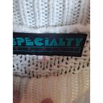 Specialty Women's White Geometric Cable Photo 3