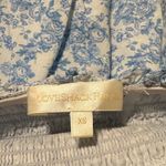 Love Shack Fancy Luisetta Halter Mini Dress - Spa Blue Photo 3