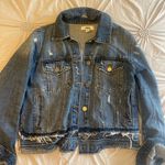 Dry Goods | Dark distressed jean jacket Photo 0