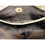 Ralph Lauren Lauren Womens Brown Tan Vintage RL Logo Purse Tote Photo 7