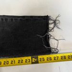 Old Navy Extra High-Waisted Sky-Hi Straight Raw-Hem Black Jeans for Women 4 Photo 7