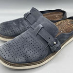 Merrell Blue Suede Leather Mule Slip On Shoes Comfort Womens Size 9 Photo 0