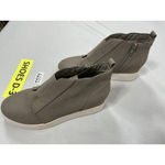 Womans Arizona Jean Co Lucy Bootie 6 M Gray Side Zip Flat Heel Round Toe Photo 2