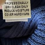St. John Collection Size 6 Cardigan Sweater Santana Knit Unique Buttons Blue Photo 4