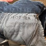 Mother High Waisted Looker Ankle Fray Women's 29 Indigo Stretch Skinny Jeans Blue Photo 5