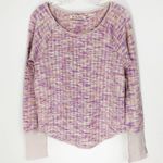 Free People  Spaced Out Long Sleeve Top NWT Photo 1