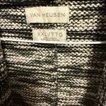 Van Heusen  Black and Gray Cardigan Photo 2