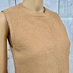 COS  Collection of Style XS Brown 100% Wool Knit Dress Mini Sleeveless Shift Photo 3
