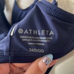 Athleta  Seascape‎ Blousy Tankini Top 36D Navy Blue Photo 10