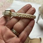 ALDO NIB Perlea size 10. Beautiful pearl embossed pleather shoes Photo 3