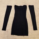 Beginning Boutique Strapless Black Dress Photo 0