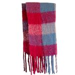 Francesca's Super Soft Multicolor Oversized Woven Scarf Wrap – One Size EUC Photo 5