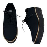 Eileen Fisher Black Knit Platform Sneakers Size 8.5 Photo 0