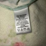 GILI Tunic Top Dress Bell Sleeves Green White Gray Print Photo 6