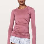 Lululemon Dusty Rose Swiftly Tech Long Sleeve 10 Photo 0