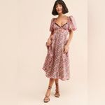 For Love & Lemons Isadora floral Midi Dress Photo 2