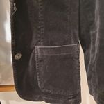 Gap Velvet Black Blazer Notch Collar Pockets 4 Photo 8