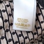 Kate Spade  Black Cotton Blend Cropped Pants with Ivory Polka Dots Photo 8