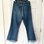 J Brand Julia High Rise Frayed Hem Crop Flare Ankle Denim Jeans in Romance 31 Photo 8