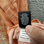 Torrid NWT Babydoll Crinkle Gauze Cami Tank Top Peach Floral Boho Beach Size 5XL Photo 5