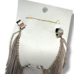 Free People Breakfast Club Ear Cuff Silver Fringe Western Bohemian Grunge Punk Photo 10