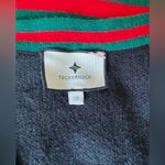 Tuckernuck Camden Knit Poncho Soft Sweater, Size OS Red Size L Photo 2