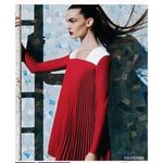 Valentino Garavani NWOT  Valentino Pleated Dress Size 2 Photo 3